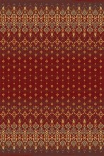 Шерстяной ковер Isfahan Mitra ruby