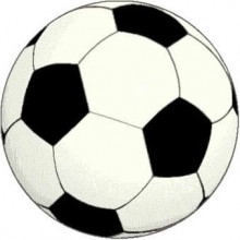 Ковер Футбольный мяч Графит 30765-07 круг
