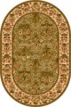 Шерстяной ковер Isfahan Oval Olandia olive Польша